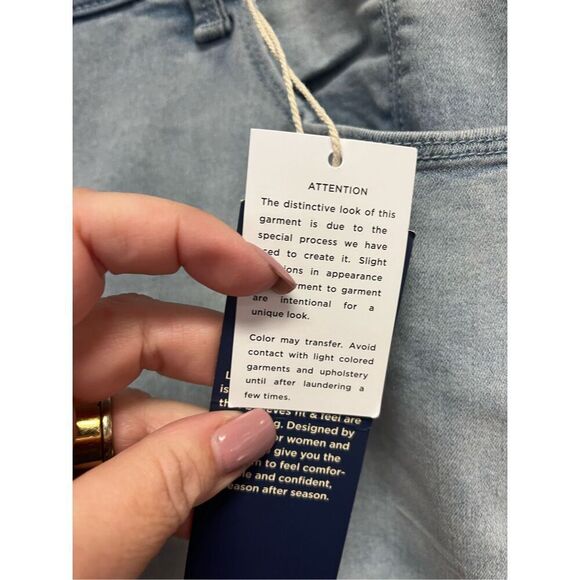 Laurie Felt Silky Denim Easy Skinny Jeans sz 1XP NWT - Picture 6 of 12